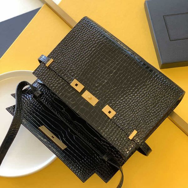 

designer shoulder bag women's classic luxury leather toothpick handbags fashion flap handbag baguette bags with box size