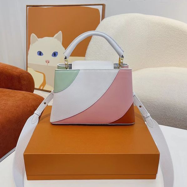 

evening bags 2022 luxury color matching women's evening bag 27x9x18cm