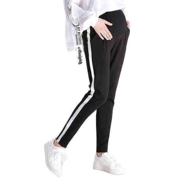 

sleep lounge & pregnant women mixed cotton leggings mater j220823, White