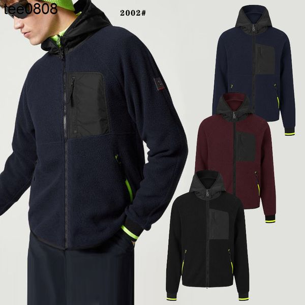 

jacket 2022 sport casual knit fashion hooded men's jacket, Black;brown