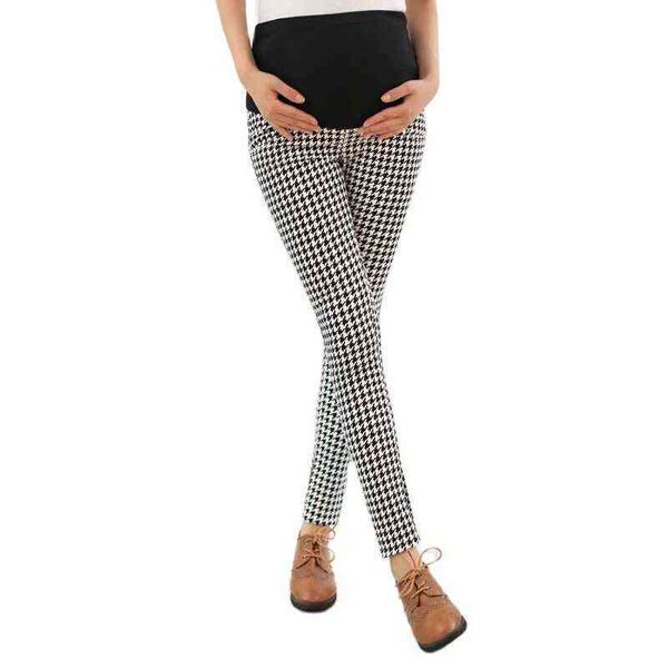 

sleep lounge & spring autumn pregnant women skinny pants j220823, White