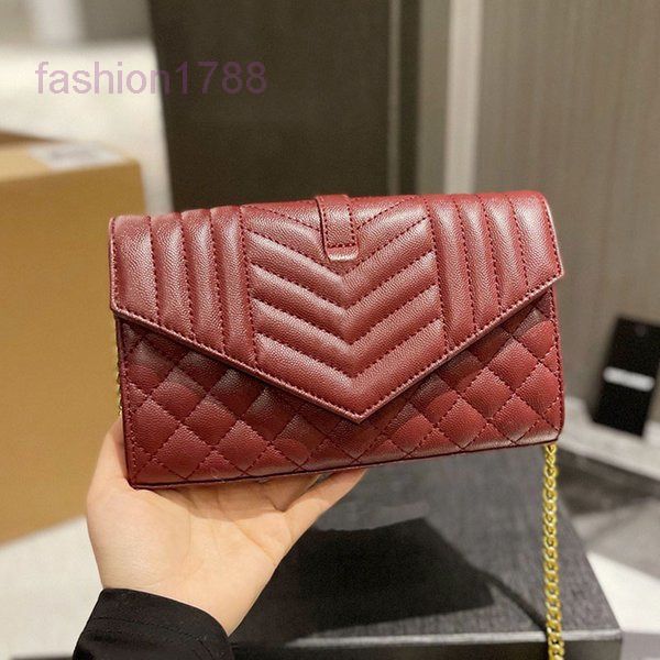 

evening bags crossbody bag messenger purse chain shoulder bags handbag fashion quilted decoration low key luxury hardware chain