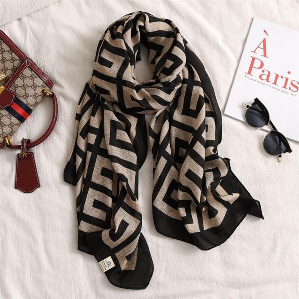 

scarves designer scarf men fashion geometric striped women warm shawl bandana pashmina wraps bufanda mujer2049, Blue;gray