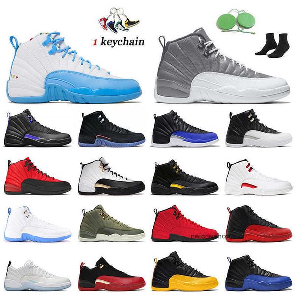 

shoes basketball shoes 12 jumpman 12s stealth hyper royal royalty j12 taxi utility twist reverse flu game dark concord mens trainers retro s, Black