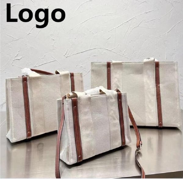 

3 size s m l shopping bags beach vacation totes shoulder bag underarm fashion women handbags canvas designer bags