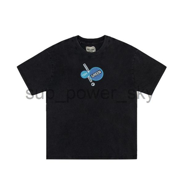 

mens designer shirts gary dept gilt lettered portrait print fashion brand short sleeved men casual loose and versatile summer t-shirt fashio, White;black