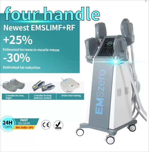 

hi-emt rf emszero 4 handles slimming machine emslim high-intensity electromagnetic muscle trainer ems sculpting muscle stimulator weight los