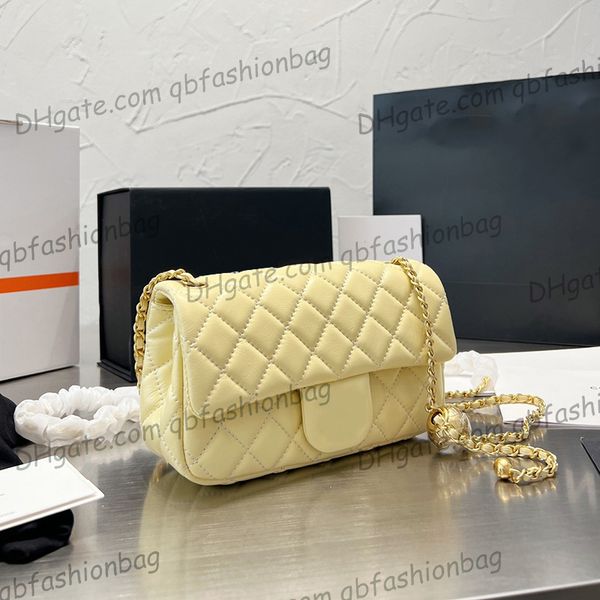 

designer channel bags for women black cc handbag leather chain slant shoulder clutch flap totes bag double letters solid hasp waist square s