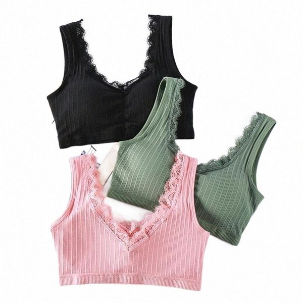 

bras solid color bralette straps for women lace seamless wireless push up bra comfortable underwear lingerie drop p6xv#, Red;black