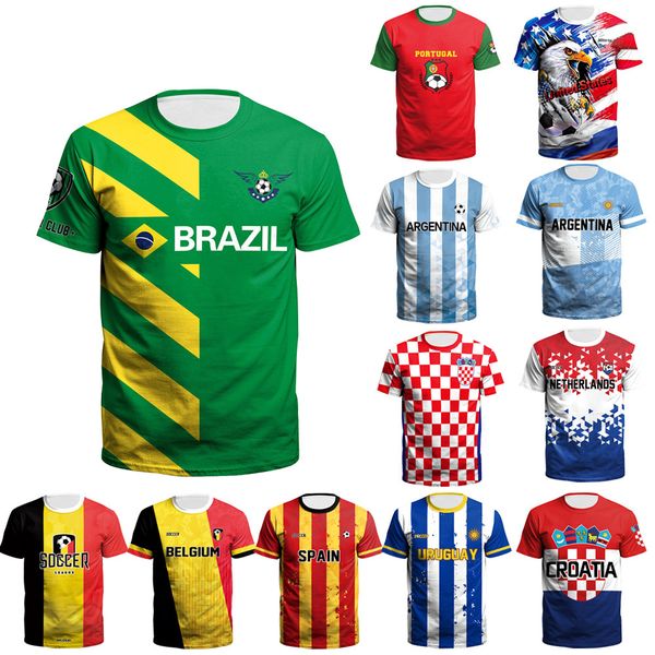 

men's t shirts sjb soccers football jersey short sleeve sportswear for fans clothes tee shirt soccer match top, White;black