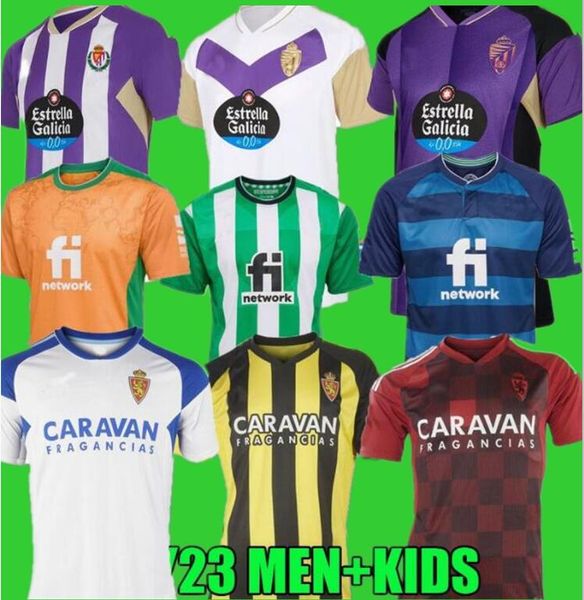 

22 23 real betis home away soccer jerseys real zaragoza juanmi b.iglesias 2022 2023 joaquin canales fekir alex moreno willian j. mens kids k, Black;yellow