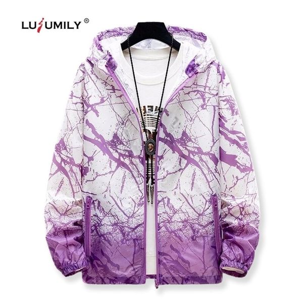 

womens jackets lusumily summer windbreaker women thin casual jacket female fashion thin hooded plus size 7xl coat girl beachwear sportwear, Black;brown