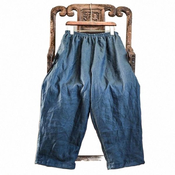 

women pants solid color 2021 original spring autumn cotton ramie large size loose casual wide leg trousers women's & capris v5iy#, Black;white