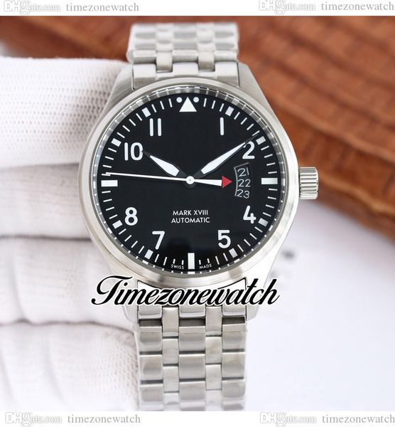 

mksf pilots mark xvii iw326504 mens watch miyota 9015 automatic iw326506 black dial 41mm big date stainless steel bracelet gents watches tim, Slivery;brown