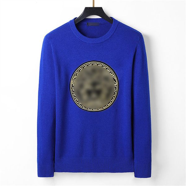 

winter fashion classic designer sweaters mens for women quality casual all-match round neck long sportswear letter famous sweater jumper -3, White;black