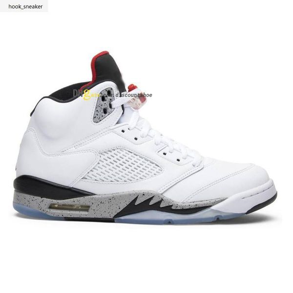 

5 white cement basketball shoes 136027 104 women men sports original box