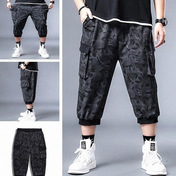 

large size 7xl sports pants men's casual long pants 2021 men's fashion loose p25l#, Black