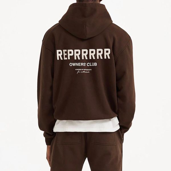 

22fw owner's club hoodies women men fashion hip hop highstreet, Black