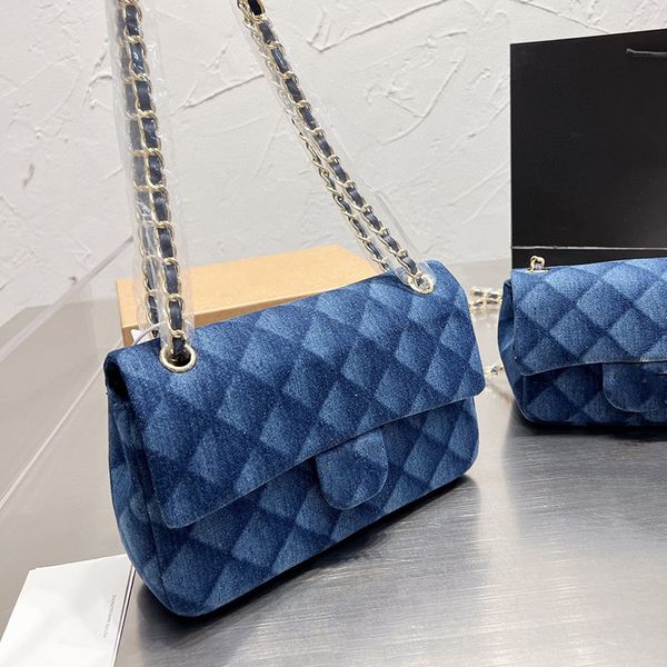 

designer channel bags for women black cc handbag leather chain slant shoulder clutch flap totes bag double letters solid hasp waist square s