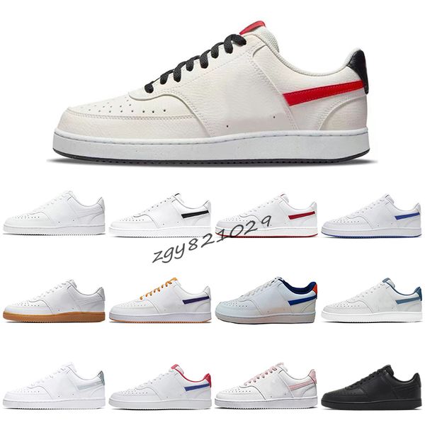 

black white court vision low casual shoes trainers athletic pink oxford sports pn dust thunderstorm men women university red electro purple