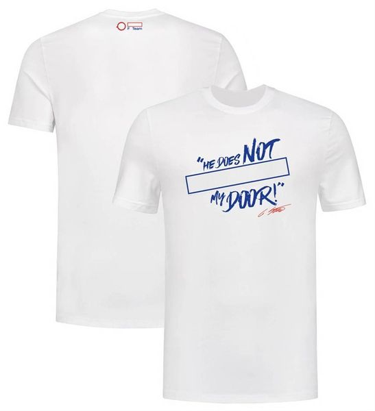 

f1 official same style team uniform new racing driver t-shirt men's plus size short-sleeved quick-drying top