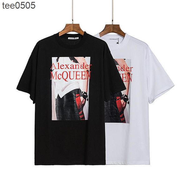 

high street short sleeved t-shirt men fashion ins hip hop loose cotton half sleeve new clothes aw king, White;black