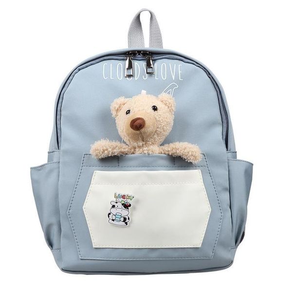 

backpacks kids bags satchel children accessories kindergarten schoolbag pretty cute bear fashion laser boy girl e12829