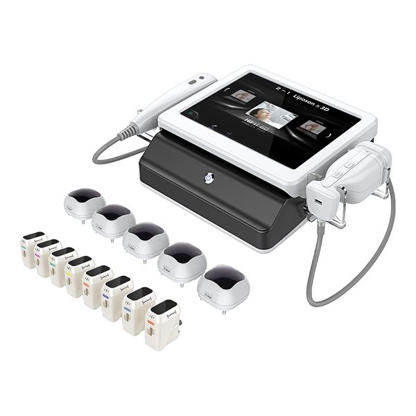 

face care devices 2 in 1 4d hifu with liposonic machine body contouring fat dissovling skin rejuvenation 2022 new arrivals