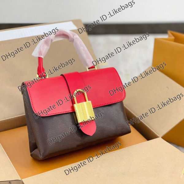 

shoulder bags women totes orignal box real leather portable female luxury designer handbag purse crossbody shopping messenger tote bags