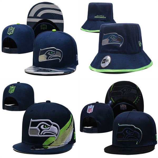 

men seattle''seahawks''hat football hat snapbacks, Black;white