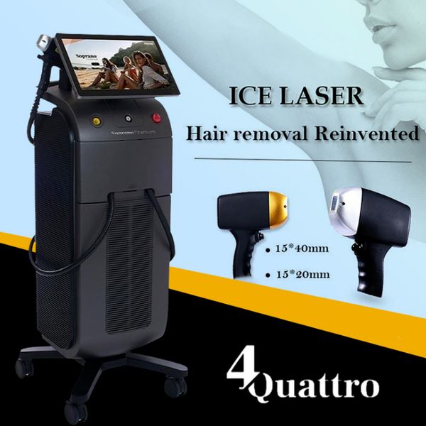 

ce platinum diode laser bikini laser hair removal 755 808 1064 high power 30 million s, Black