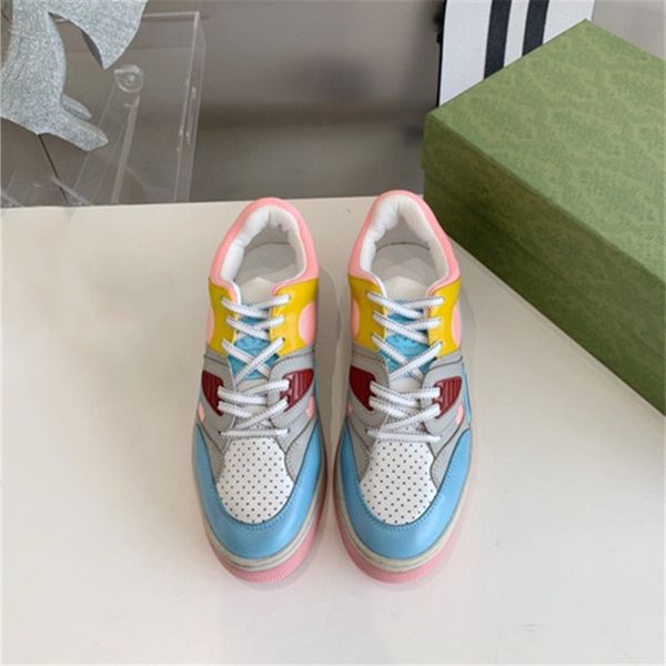 

men & women ankle boots version new color matching sneakers retro durable and exquisite casual shoe