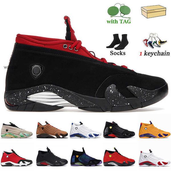 

shoes red lipstick jumpman 14 14s basketball shoes hyper royal university gold white thunder chameleon desert sand sports sneakers aleali ma, Black