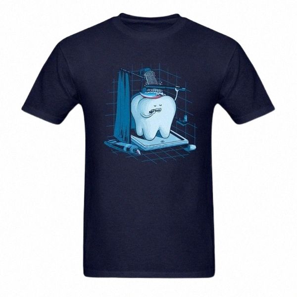

tooth healthy great tshirt men purple size m clothes graphic dental hygiene for family 100% cotton round neck print short sleeve o6nv#, White;black