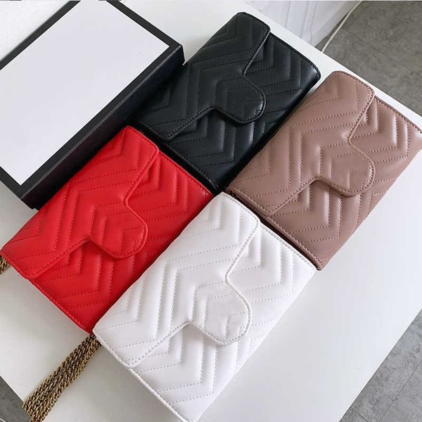 

classic fashion luxury classic marmont ladies mini chain shoulder bag designer brand messenger handbags ggsl wallet crossbody