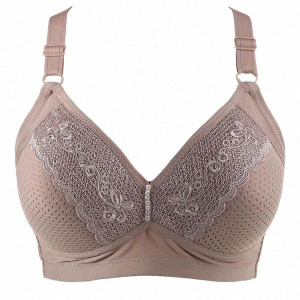 

large size 36-42 b c cup women wireless bra lace push up brassiere mother wire underwear lingerie bras u213#, Red;black