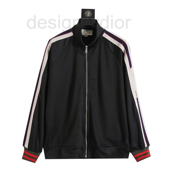 

men's tracksuits designer gaoding double g red and green ribbon plain school uniform suit for men women daily commuting wear loose yuan, Gray