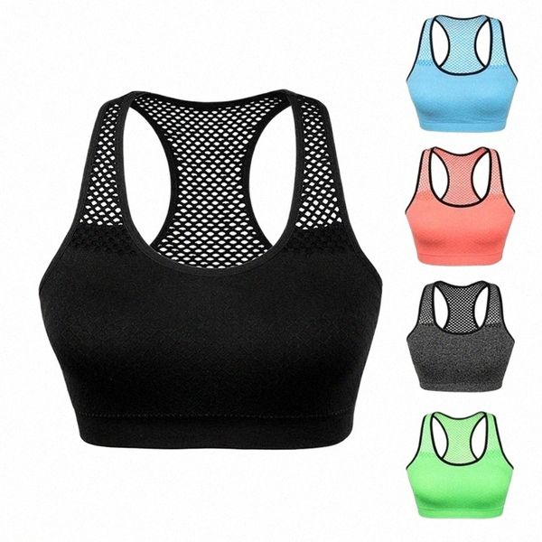 

seamless ladies bra summer breathable quick-drying fitness sports underwear without steel ring comfortable bras z4fd#, Red;black