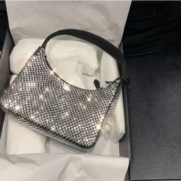 

diamond handbag canvas hobo bag designer shoulder bags for women chest pack fashion tote chains hand lady presbyopic purse handbags wholesal