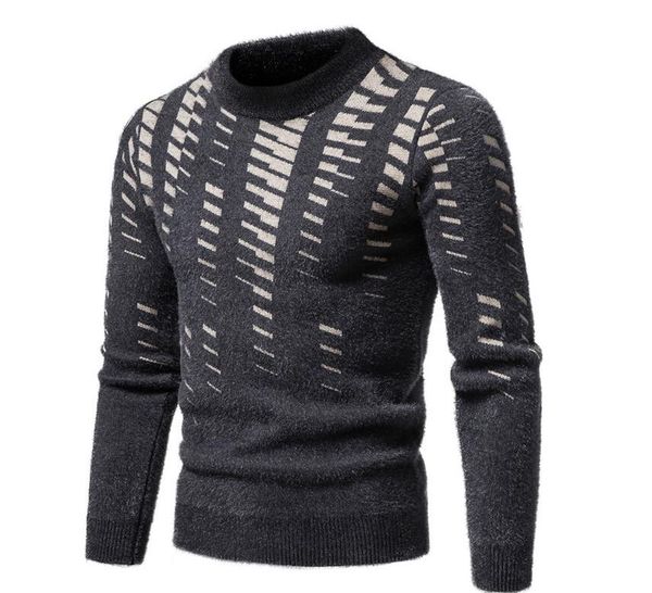 

men's sweaters fashion o-neck luxury designer letter pullover loose harajuku style casual sweater male trendy knitted sweaters, White;black