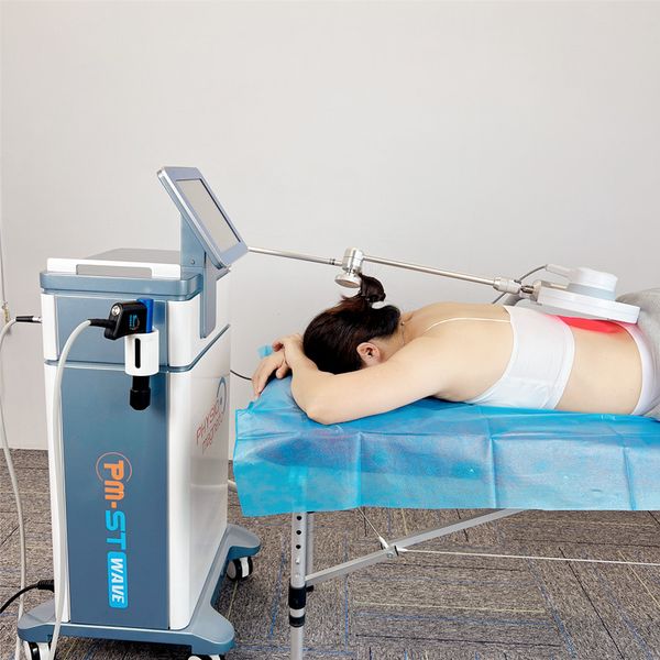 

magnetic shockwave therapy 6 bar 21hz shock wave machine emtt physio magneto device for low back pain relief