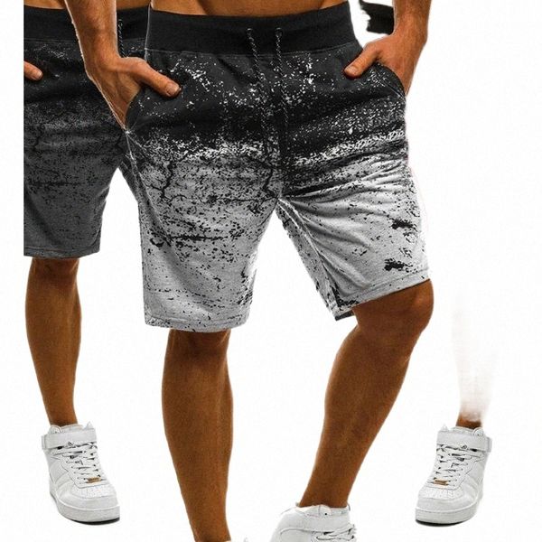 

men's summer shorts 2021 pure cotton casual bermuda shorts black white beachwear men m4pt#, White;black