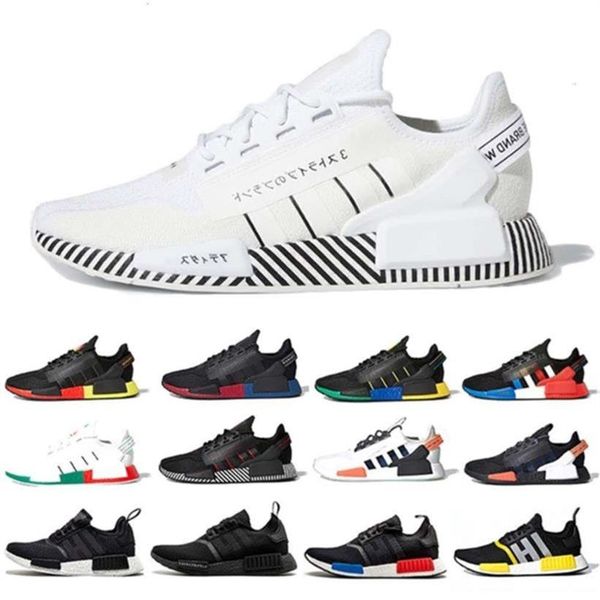 

dazzle camo nmd r1 v2 mens running shoes core black white mexico city oreo og classic aqua tones men women japan sports sneakers c257b342r