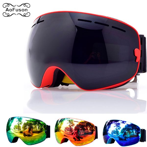 

winter sports accessoriesing eyewear professional snow wide angle glasses with double layers anti fog uv400 men women snowmobile sk...
