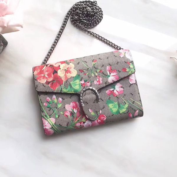 

5a chain crossbody shoulder bags canvas snakeheadhand clutch handbag purse flap snap floral pattern fashion letters internal credit card hol