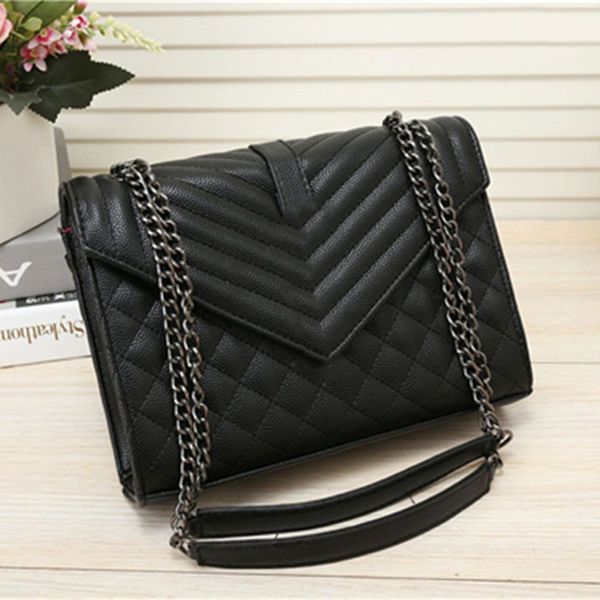 

women shape flap chain shoulder bags messenger bag luxurys cross body designer handbag classic satchel yslitys crossbody purse cosmetic even