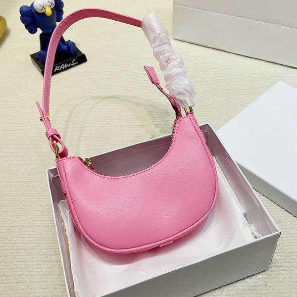 

5a quality underarm bag women's designer shoulder bag half moon multicolor fashion wallet purchasing wholesale