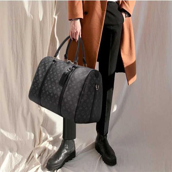 

men duffel bag luxury style large-capacity portable lightweight tote gym travel bags men's business sac luggage totes designer let261e
