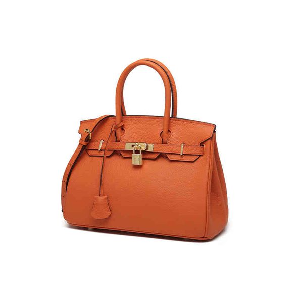 

herme bags first layer cow leather bag 2022 women's large capacity single shoulder diagonal hand