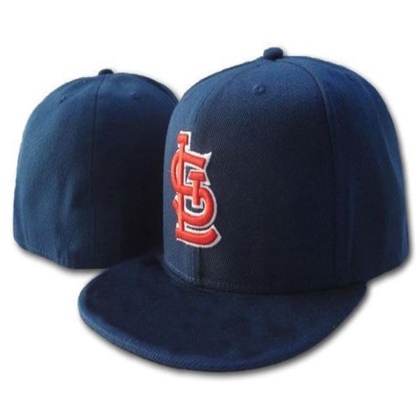 

10 styles stl letter baseball caps for men women fashion sports hip hop gorras bone fitted hats2339, Blue;gray